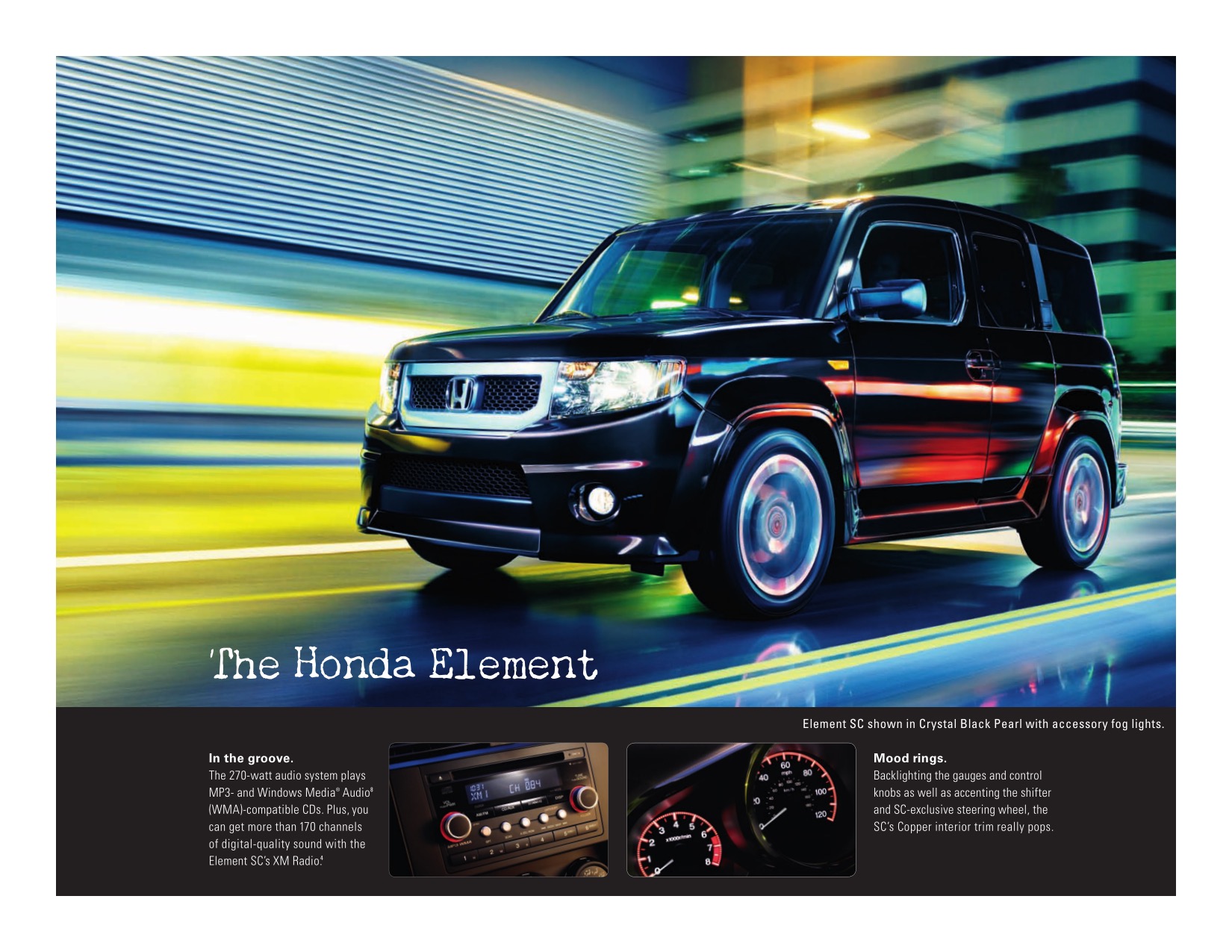 2010 Honda Element Brochure Page 5
